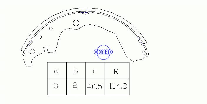 BUICK TRUCK Terraza CHEVROLET / GMC TRUCK Uplander TOYOTA Matrix Voltz Tambores de freio FMSI: 1529-S785 OEM: 04495-01040, OK-BS327